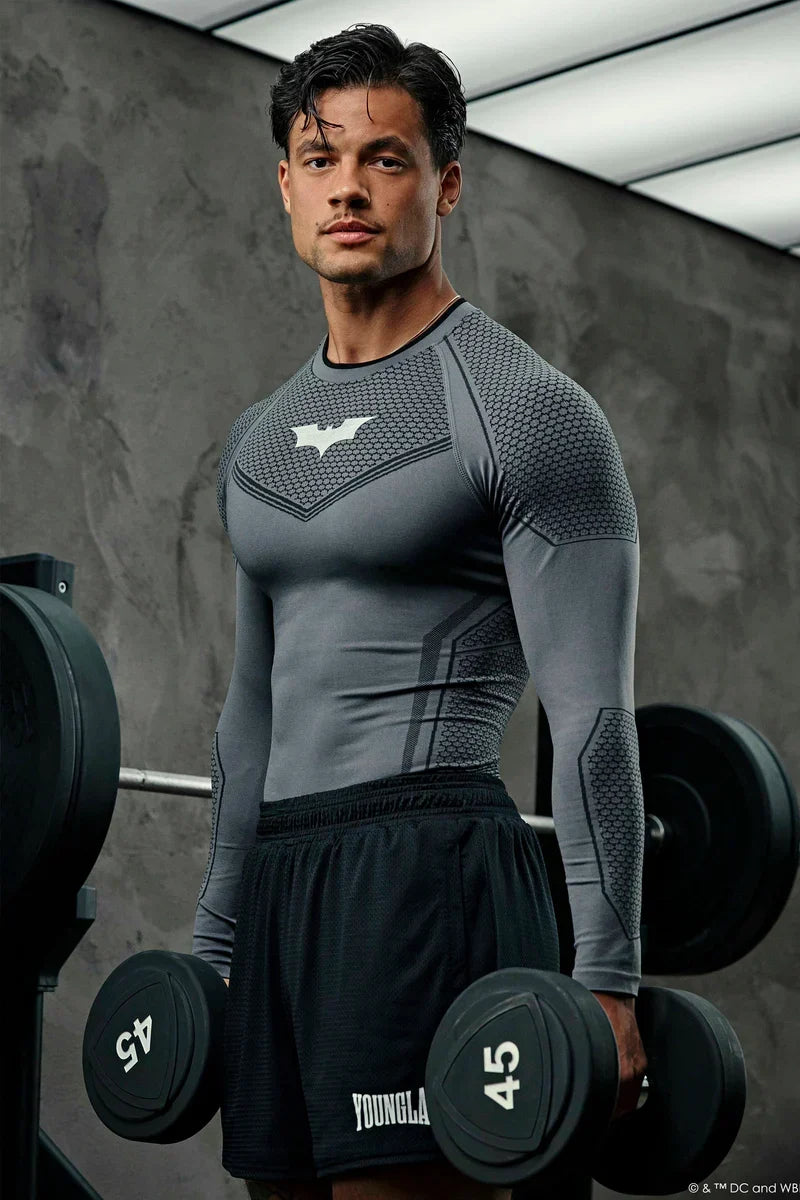 8004 - Batman Compression Longsleeves New Colors